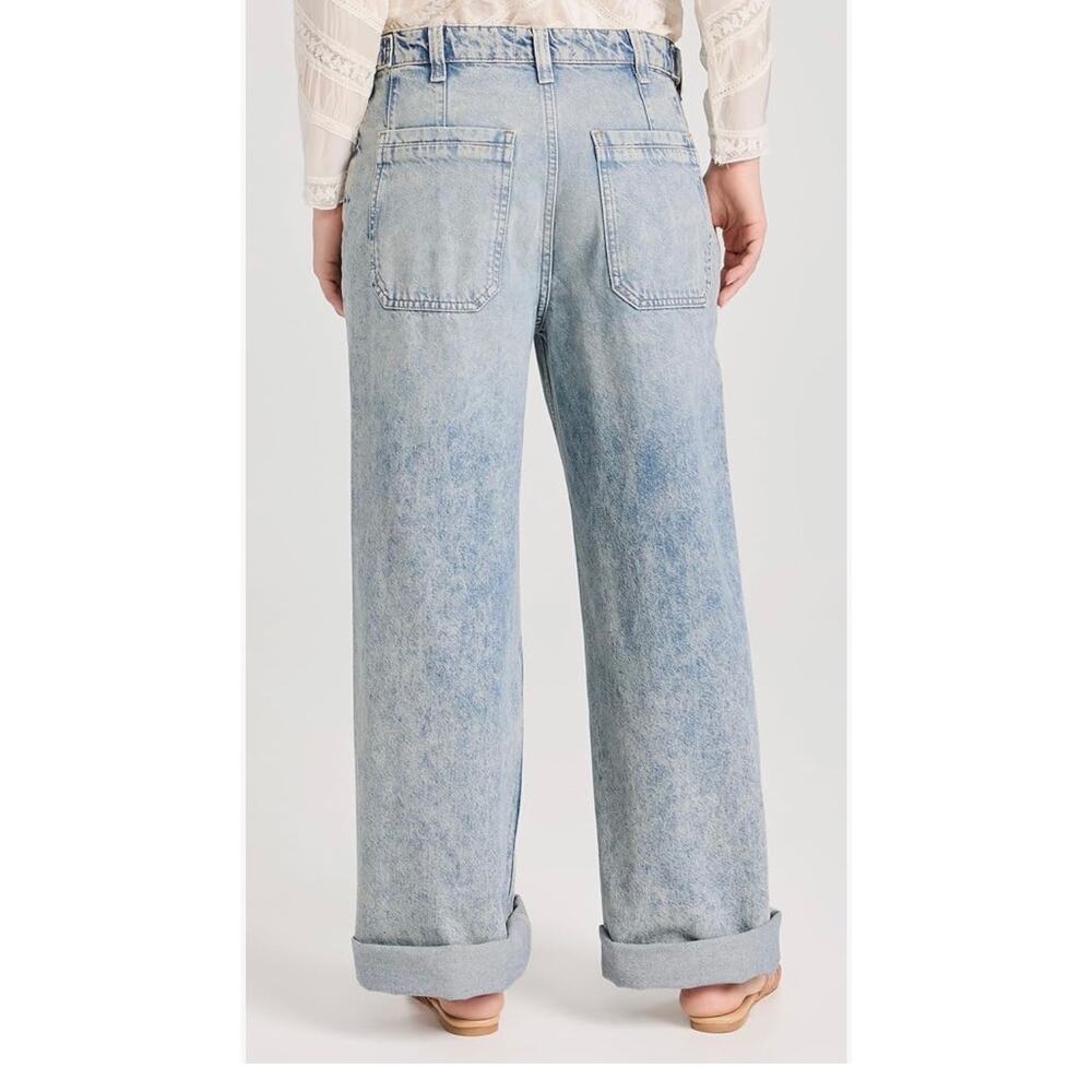 Free People Women's Palmer Cuffed Jeans Size 31 New - Picture 2 of 7